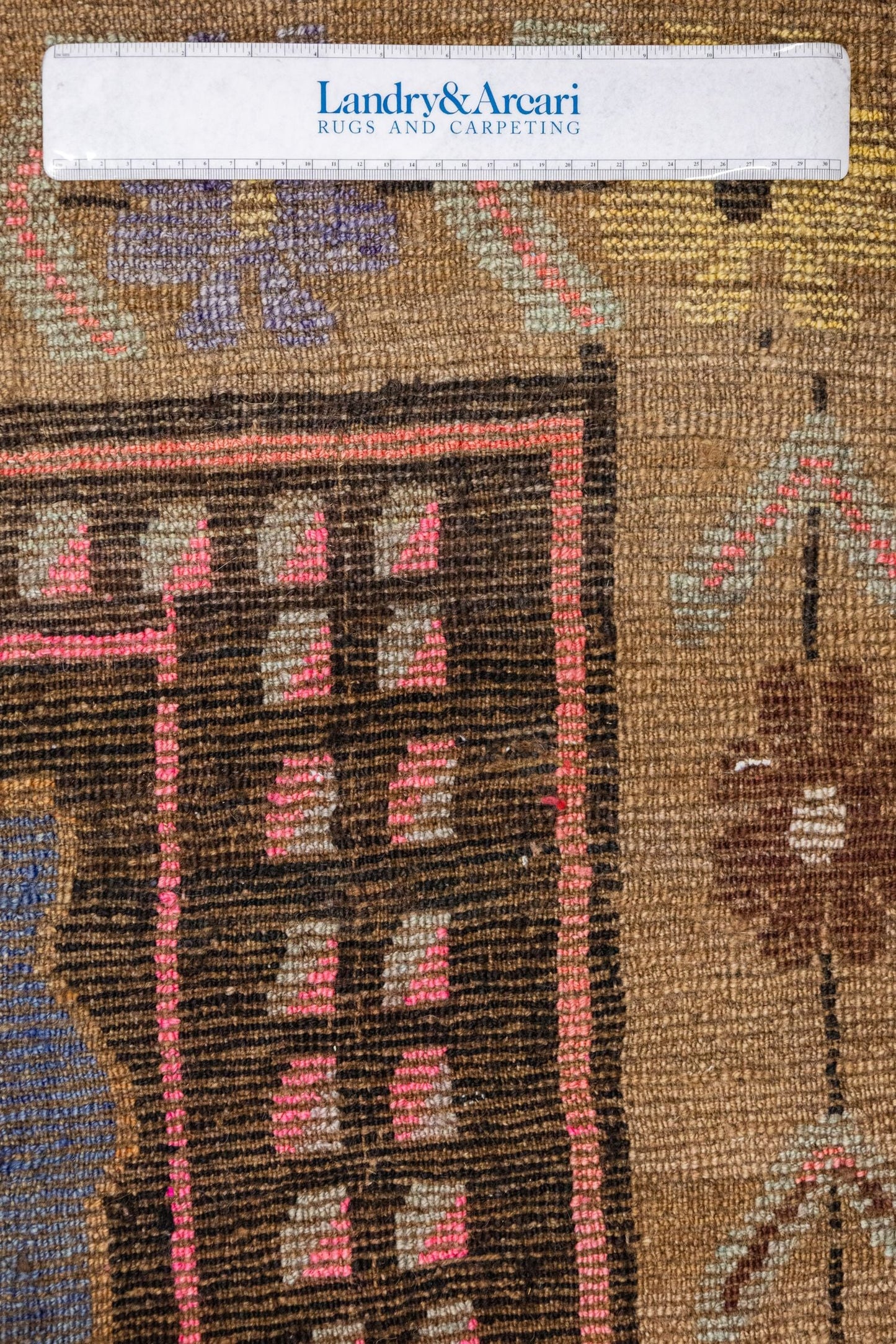 Vintage Kars Handwoven Tribal Rug, J88602