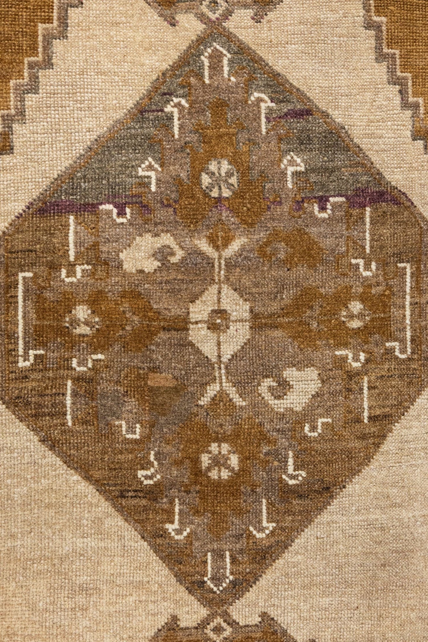Vintage Kars Handwoven Tribal Rug, J88603