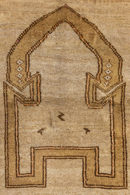 Vintage Kars Handwoven Tribal Rug, J88604