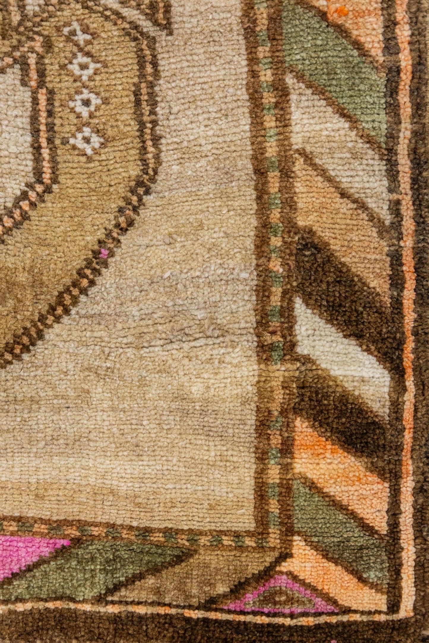 Vintage Kars Handwoven Tribal Rug, J88604