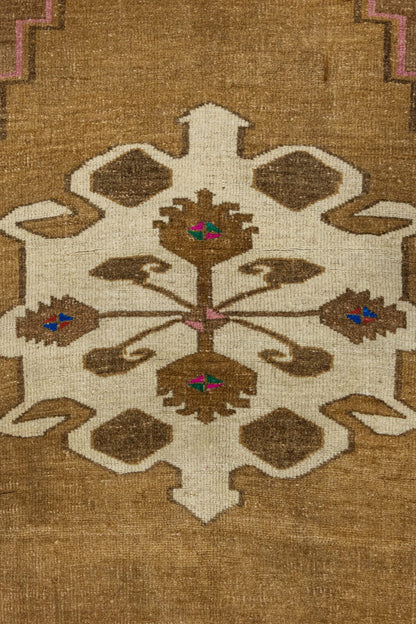 Vintage Kars Handwoven Tribal Rug, J88605