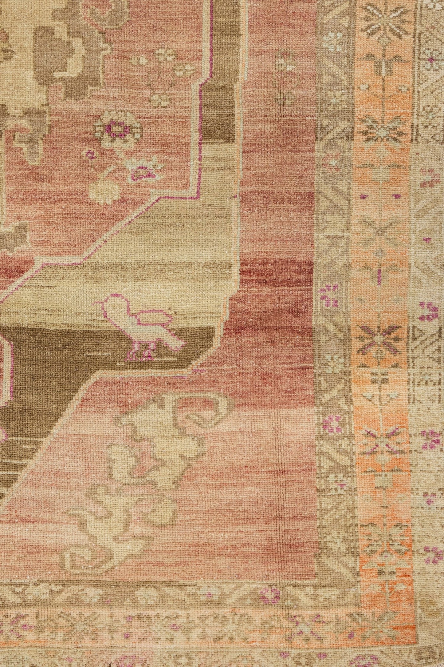 Vintage Kars Handwoven Tribal Rug, J88606