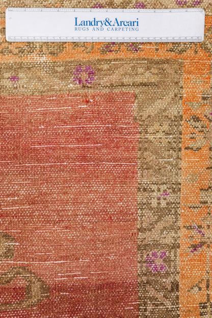 Vintage Kars Handwoven Tribal Rug, J88606