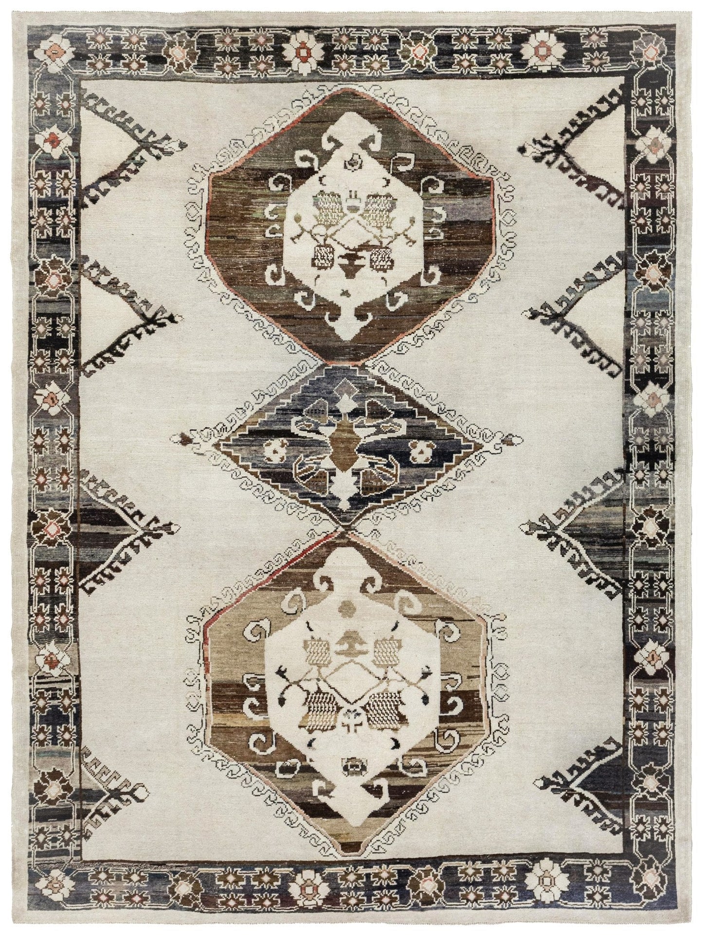  Kars Handwoven Tribal Rug