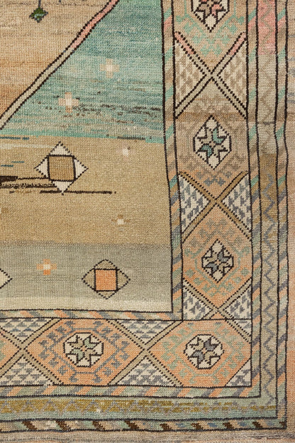 Kars Handwoven Tribal Rug, J88957