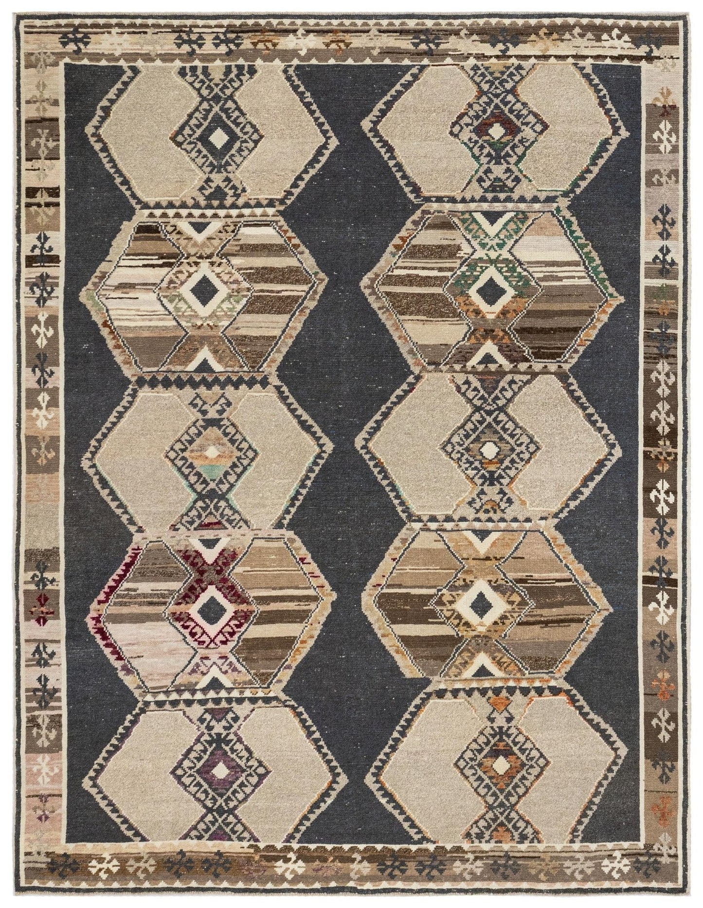  Kars Handwoven Tribal Rug