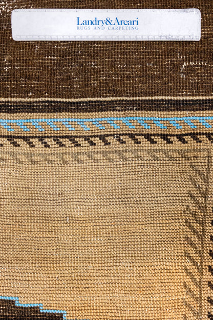 Vintage Kars Handwoven Tribal Rug, J89112