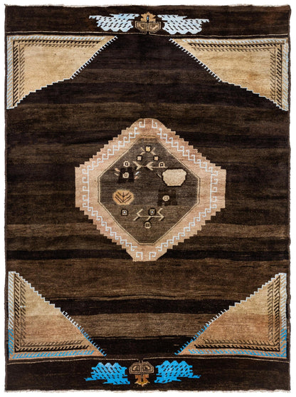 Vintage Kars Handwoven Tribal Rug