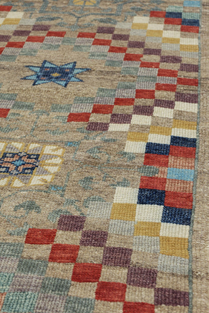 Kars Oushak Handwoven Tribal Rug, J80465