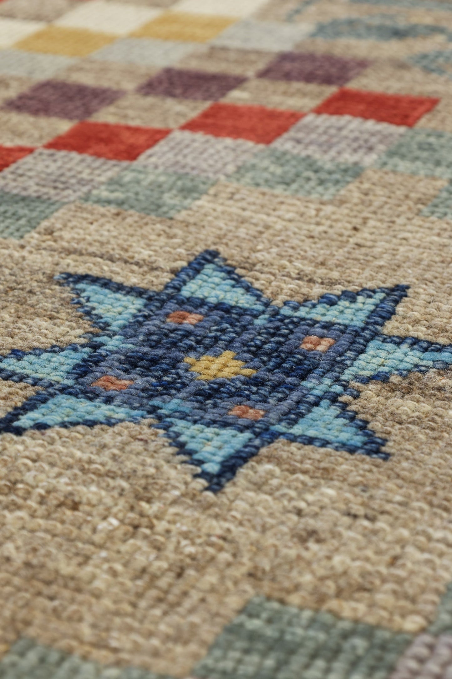 Kars Oushak Handwoven Tribal Rug, J80465