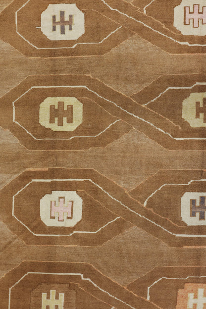 Kars Oushak Handwoven Tribal Rug, J80469