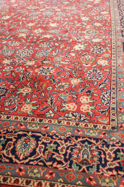 Kashan Handwoven Tribal Rug, 75307