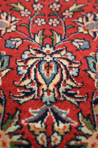 Kashan Handwoven Tribal Rug, 75307