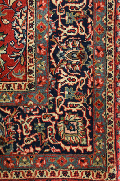 Kashan Handwoven Tribal Rug, 75307