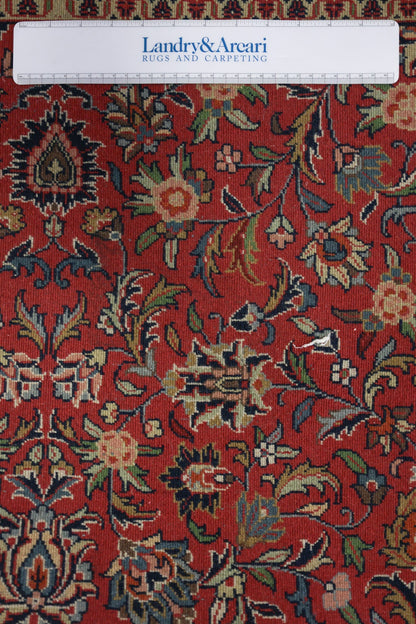 Kashan Handwoven Tribal Rug, 75307