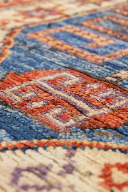 Kazak Oushak Handwoven Tribal Rug, J86872