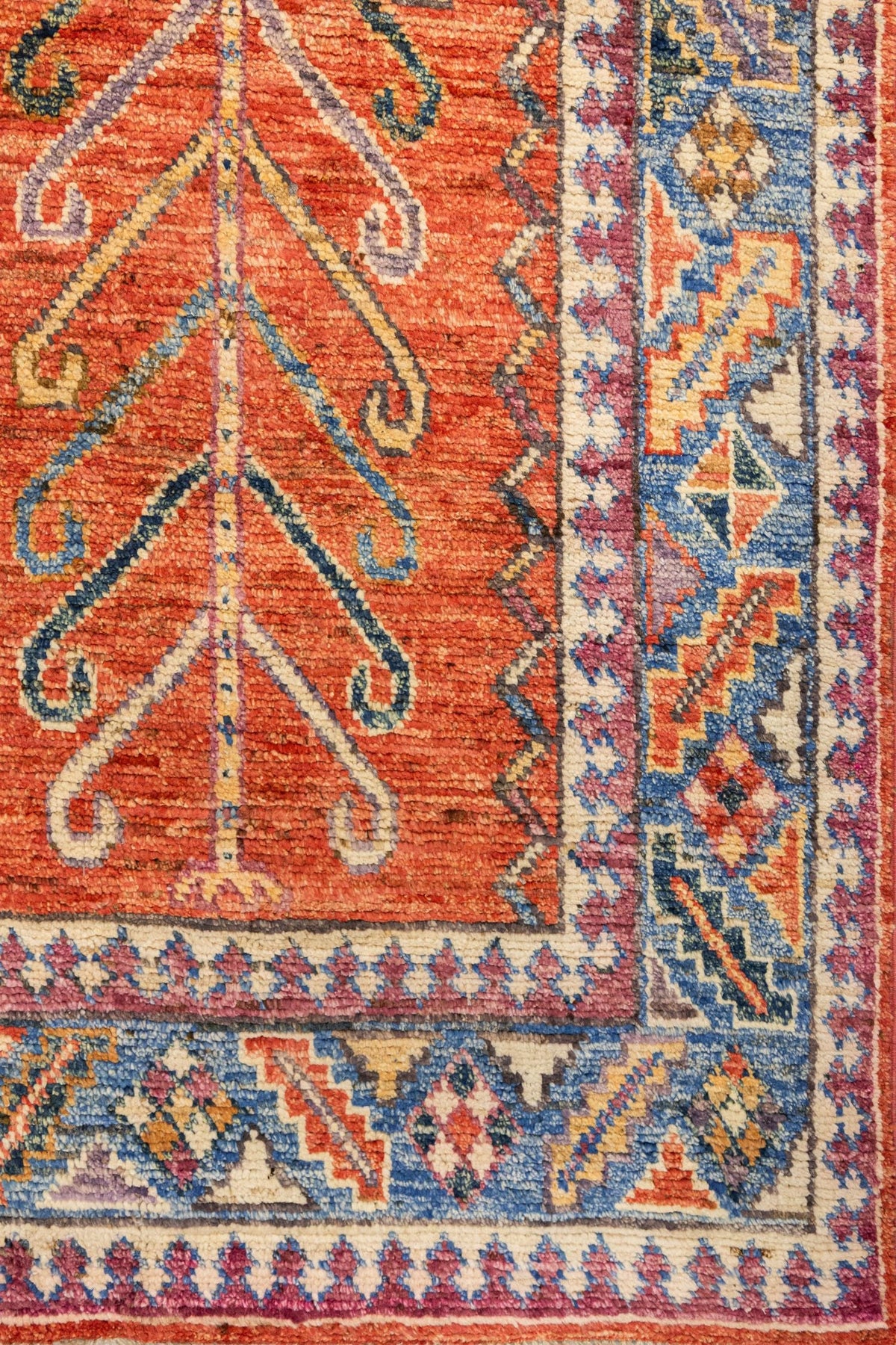 Kazak Oushak Handwoven Tribal Rug, J86872