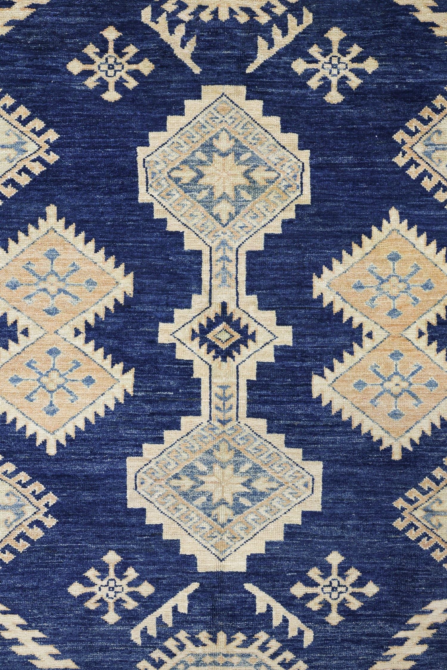 Kazak Handwoven Tribal Rug, J71319