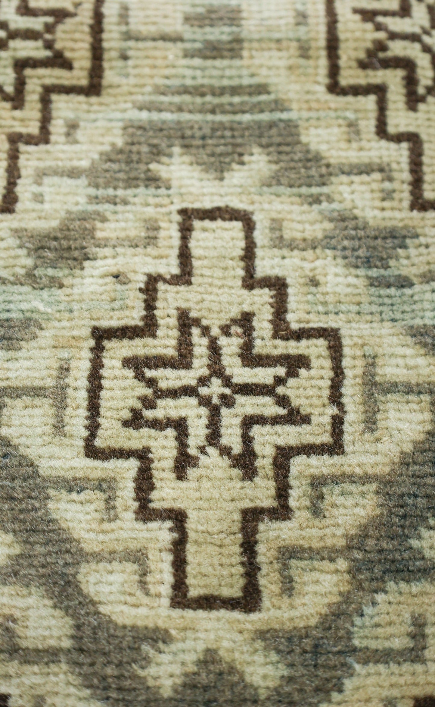 Vintage Kazak Handwoven Tribal Rug, J76656