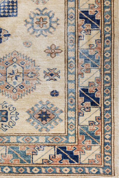 Vintage Kazak Handwoven Tribal Rug, J79432