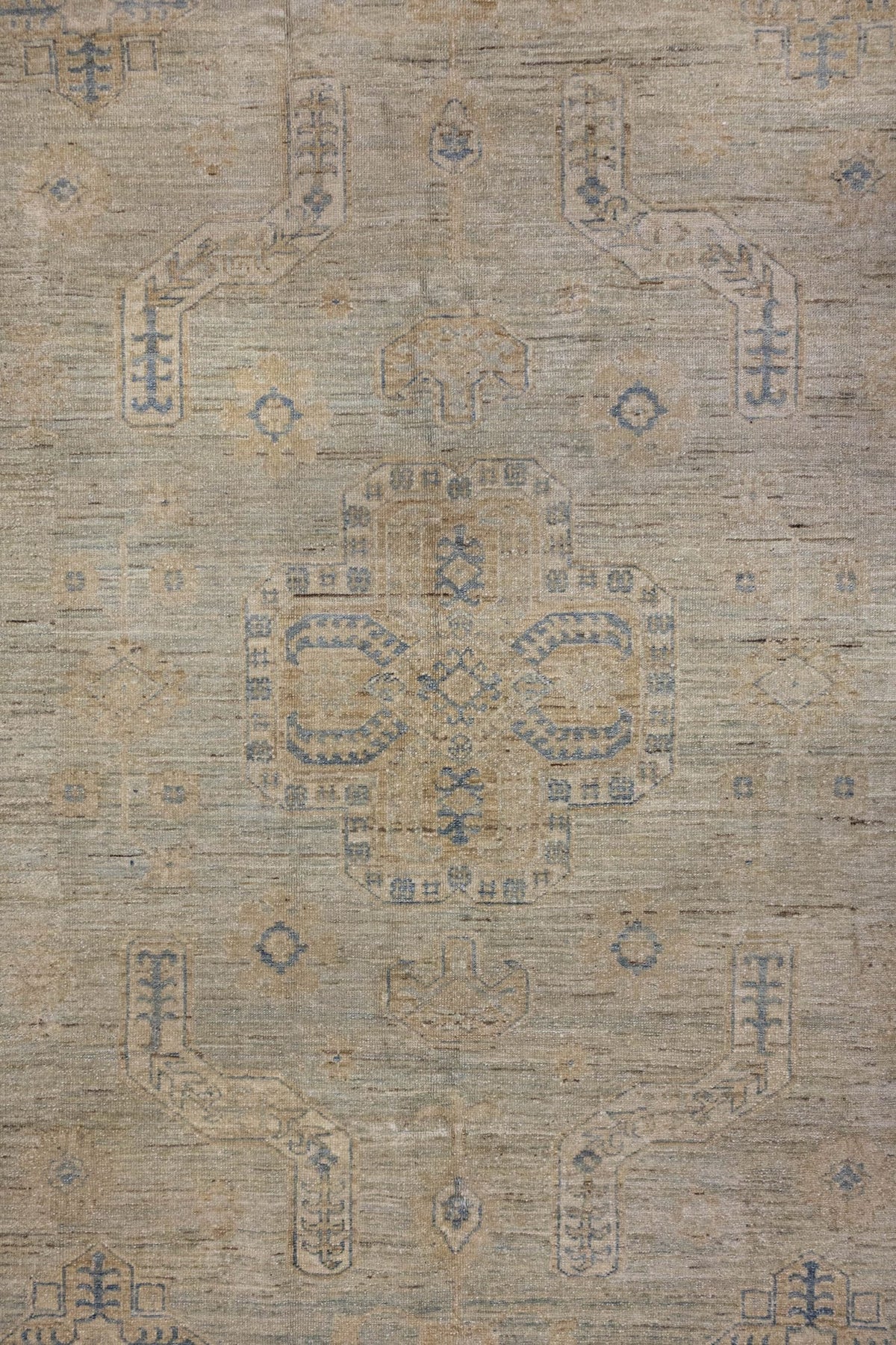 Vintage Kazak Handwoven Tribal Rug, J86284