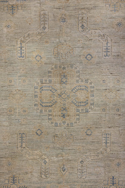 Vintage Kazak Handwoven Tribal Rug, J86284