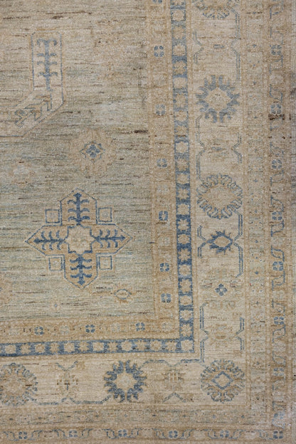 Vintage Kazak Handwoven Tribal Rug, J86284