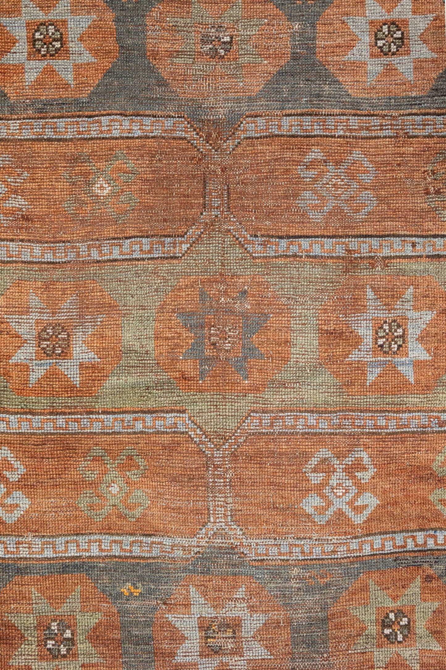 Vintage Kazak Handwoven Tribal Rug, J88221