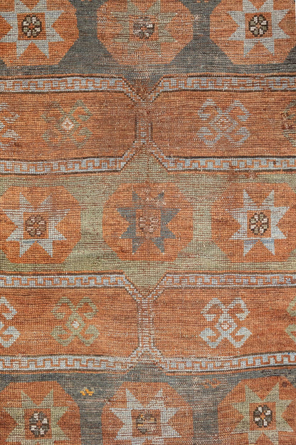 Vintage Kazak Handwoven Tribal Rug, J88221