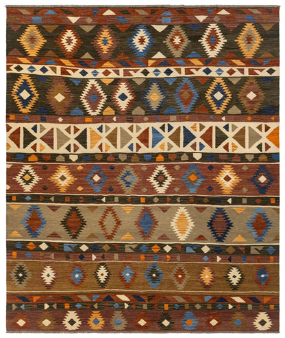 Kazak Handwoven Tribal Rug
