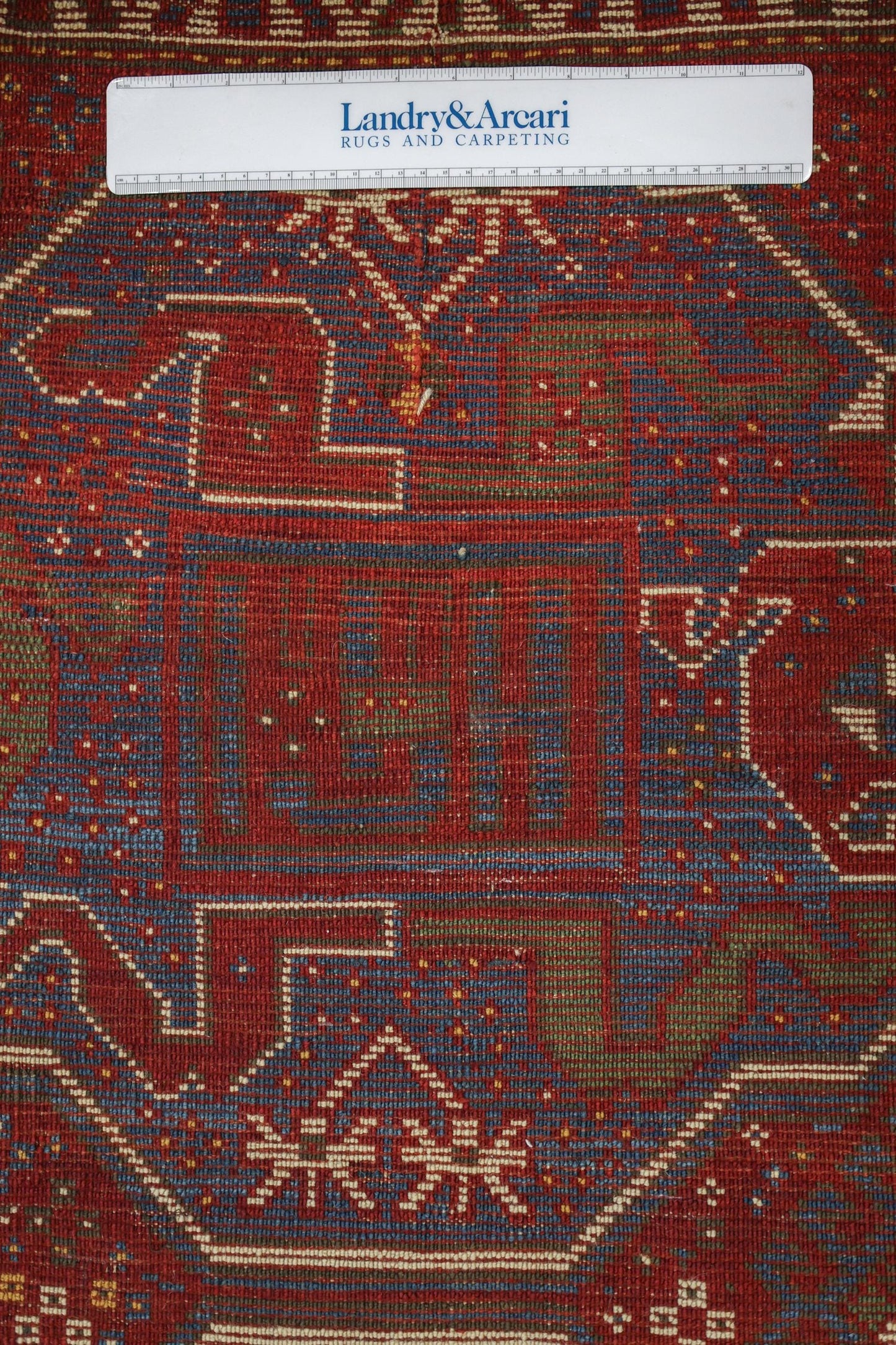 Antique Kazak Handwoven Tribal Rug, JF8684