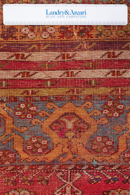Vintage Kershehir Handwoven Tribal Rug, J80447