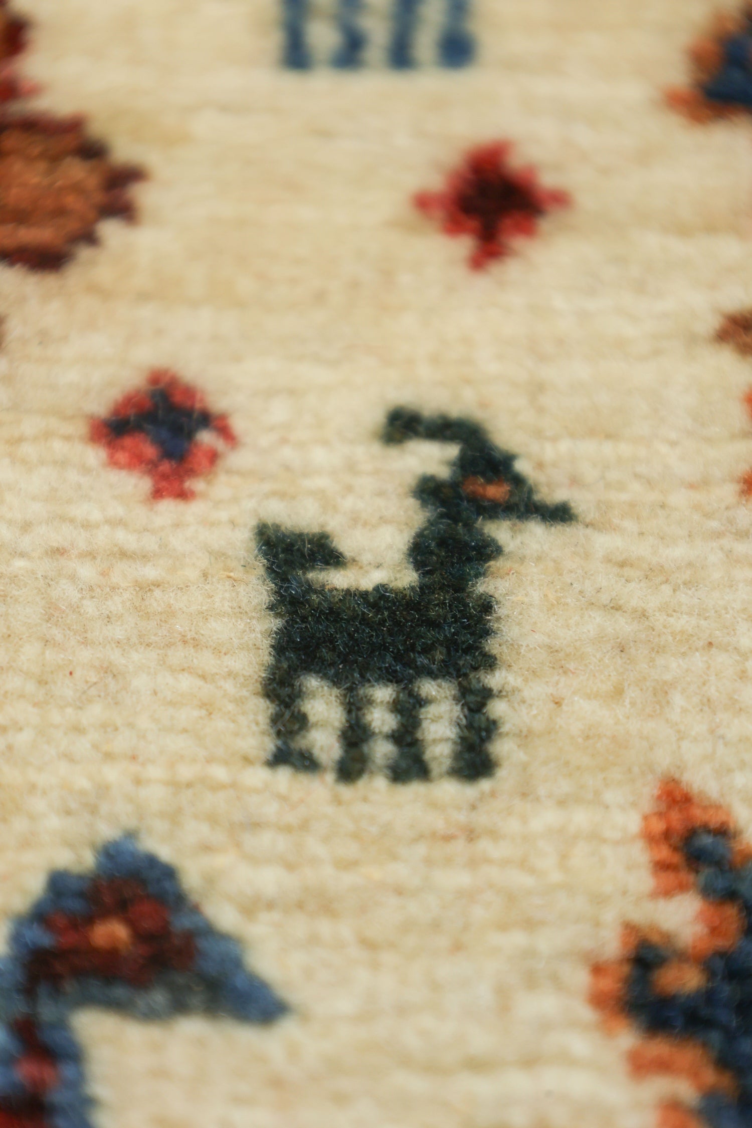 Khamseh Handwoven Tribal Rug, J72950
