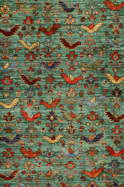 Khamseh Handwoven Tribal Rug, J81111
