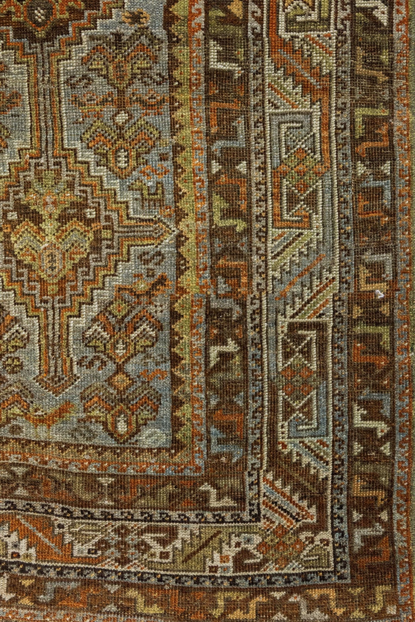 Vintage Khamseh Handwoven Tribal Rug, J86572