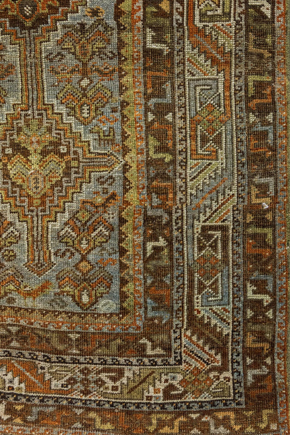 Vintage Khamseh Handwoven Tribal Rug, J86572