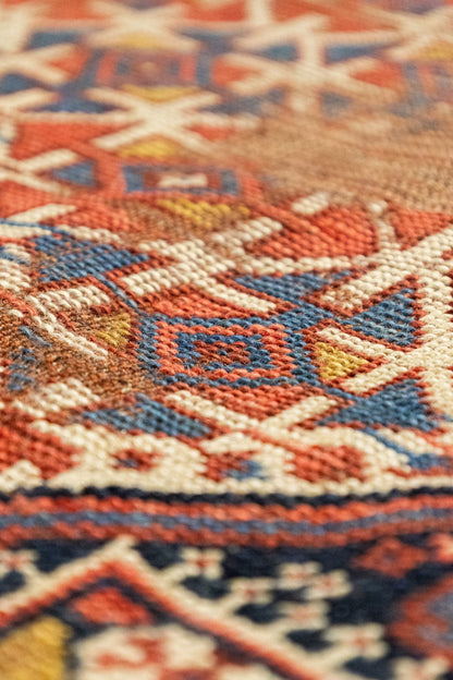 Vintage Khamseh Handwoven Tribal Rug, J87332