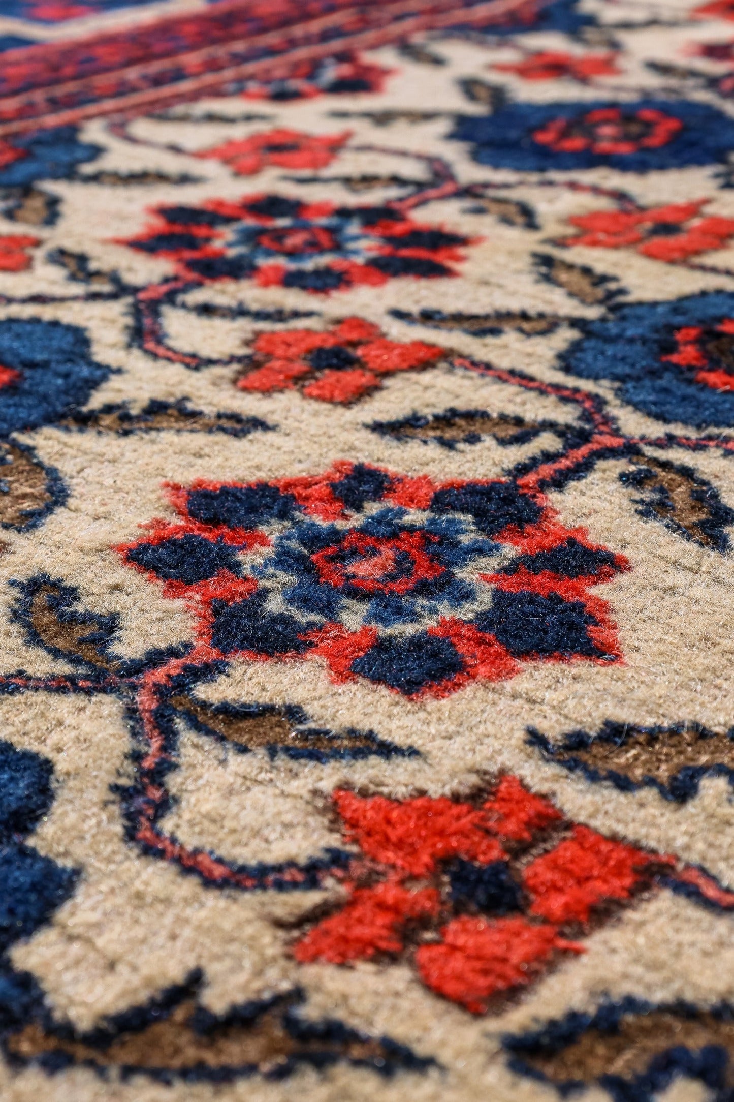 Antique Khorassan Handwoven Tribal Rug, J80799