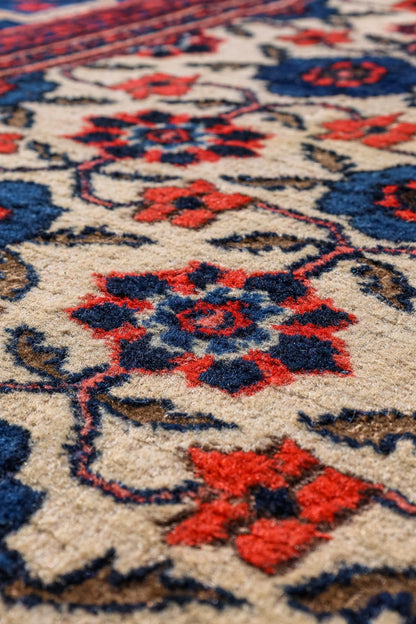 Antique Khorassan Handwoven Tribal Rug, J80799