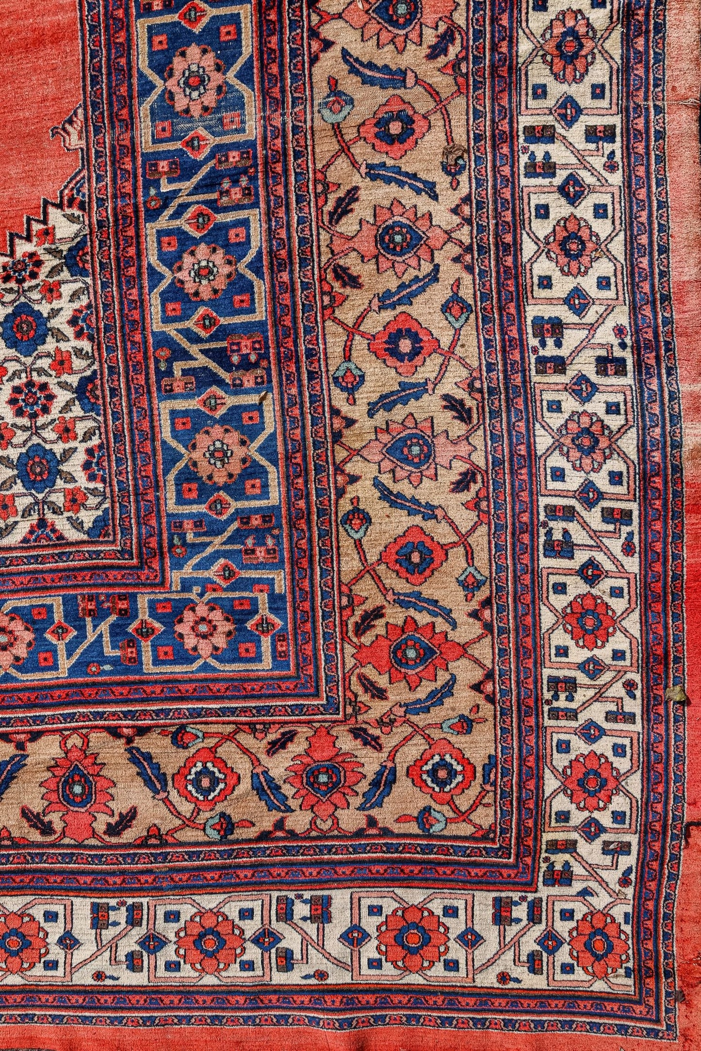 Antique Khorassan Handwoven Tribal Rug, J80799