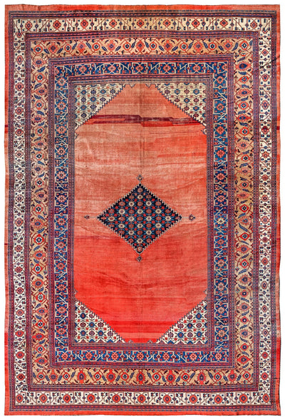 Antique Khorassan Handwoven Tribal Rug