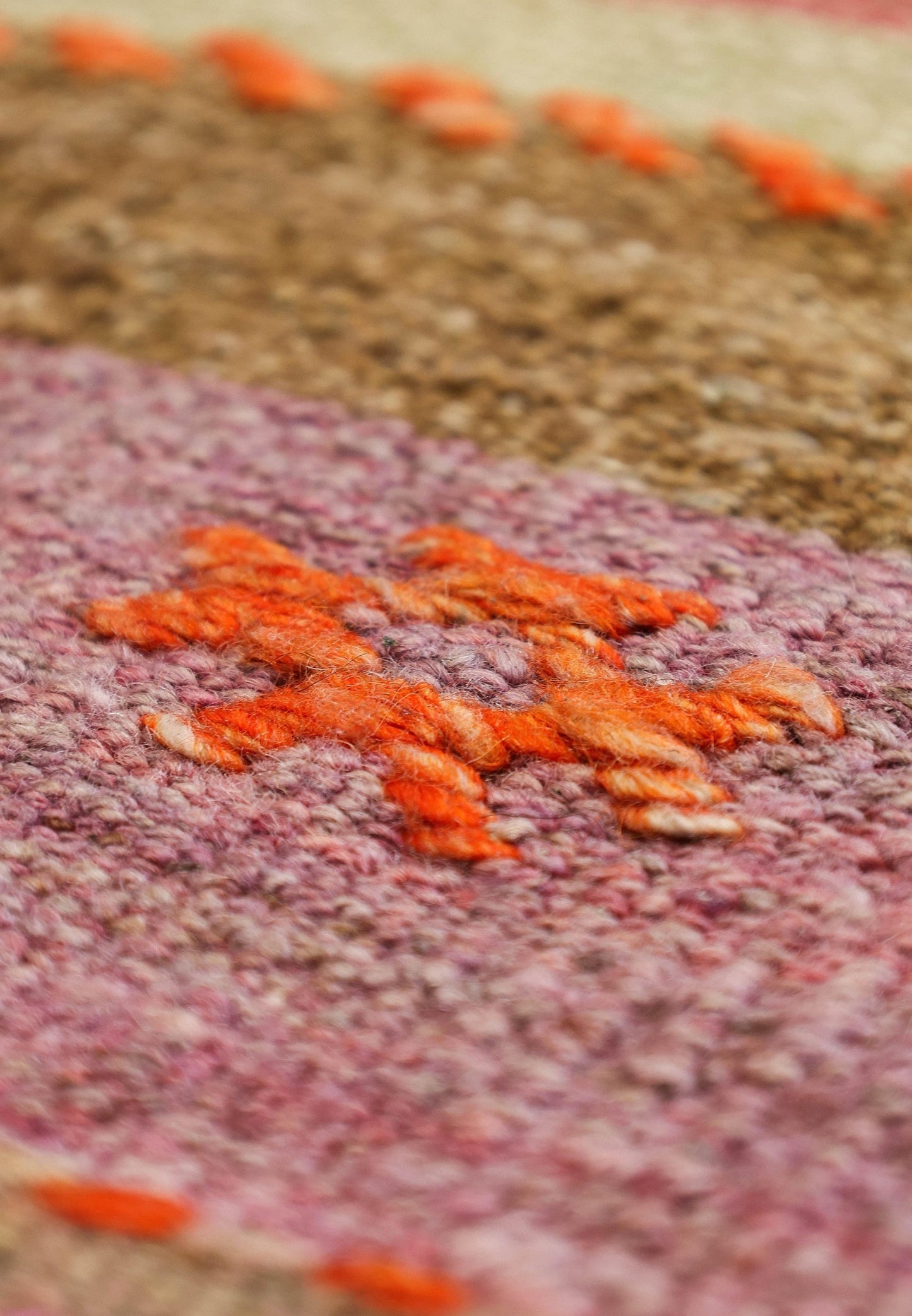 Vintage Kilim Handwoven Tribal Rug, J79393