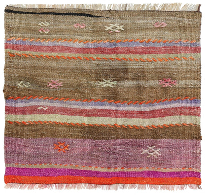 Vintage Kilim Handwoven Tribal Rug