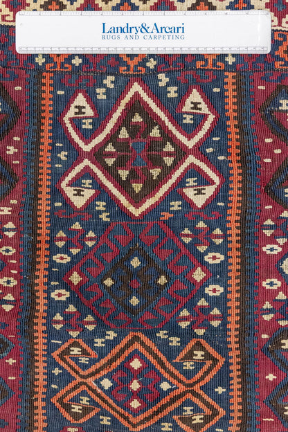 Antique Kilim Handwoven Tribal Rug, J87336