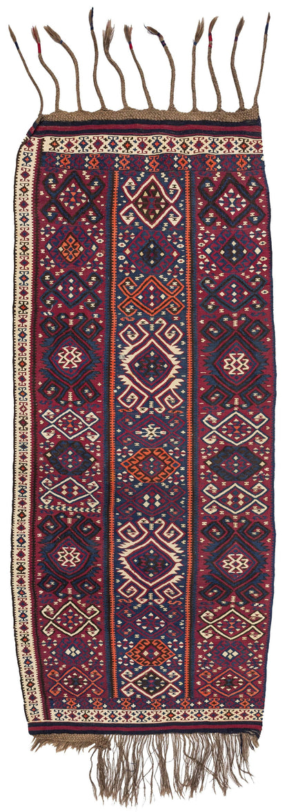 Antique Kilim Handwoven Tribal Rug