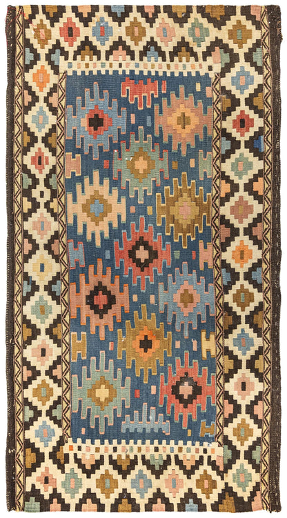 Antique Kilim Handwoven Tribal Rug