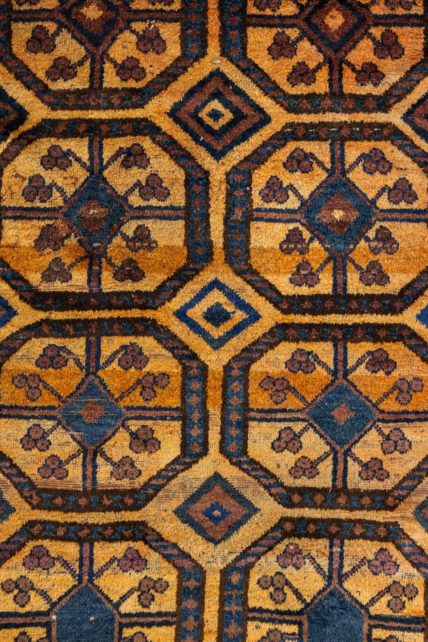Antique Kirghiz Handwoven Tribal Rug, J87323