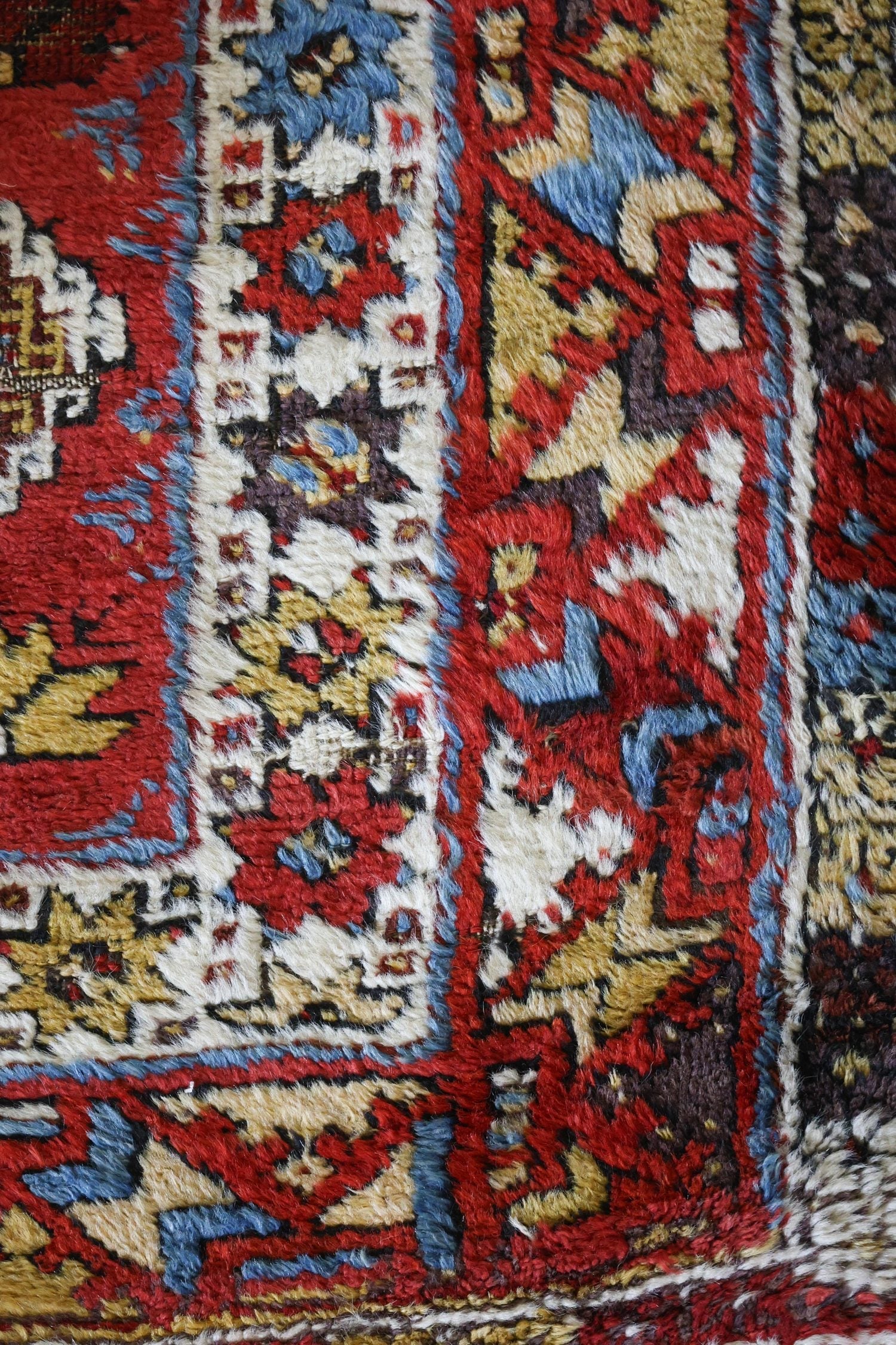 Vintage Konya Handwoven Tribal Rug, J70073