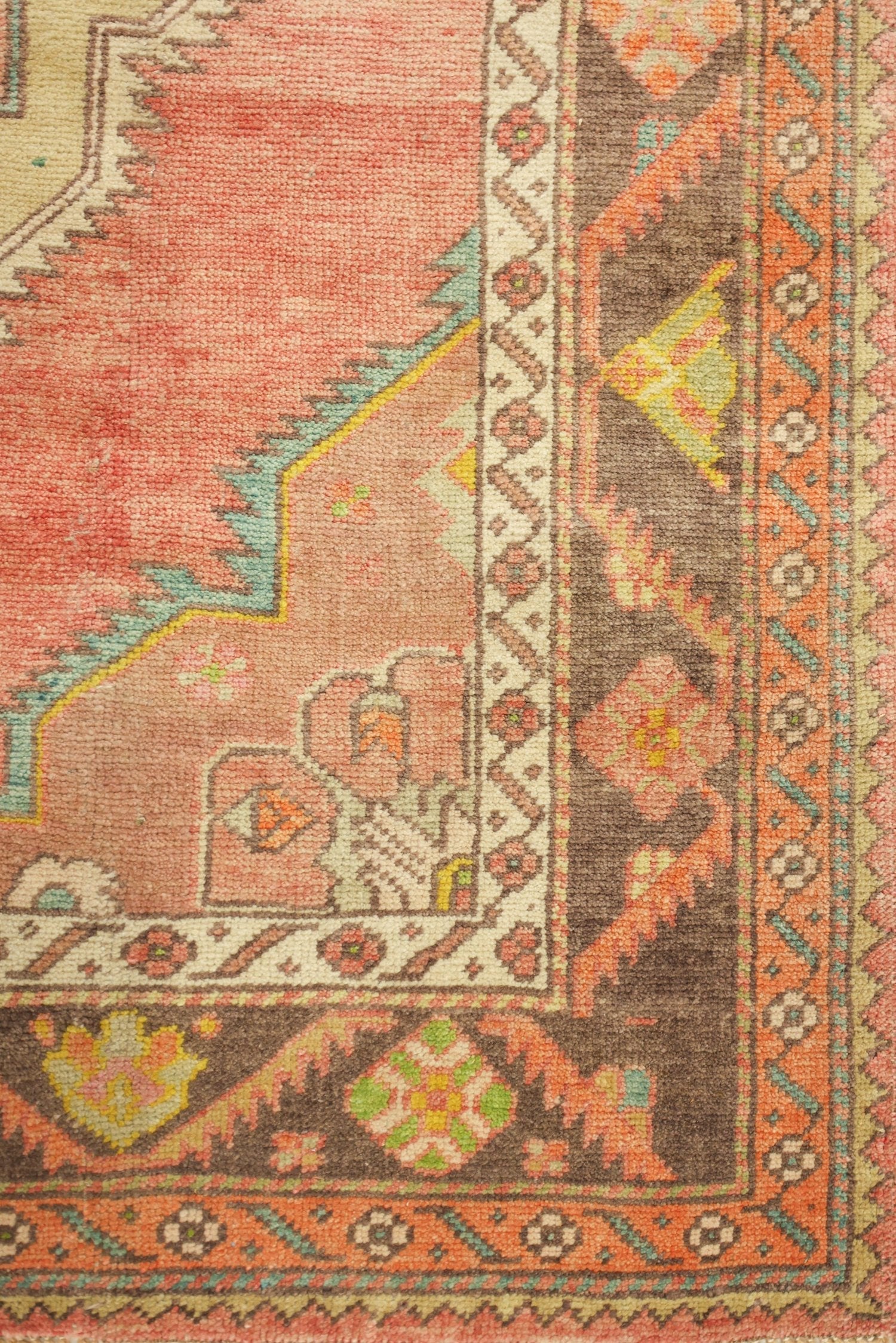 Vintage Konya Handwoven Tribal Rug, J70776