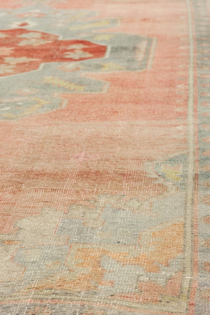 Vintage Konya Handwoven Tribal Rug, J70779